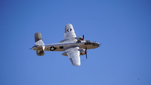 North American TB-25 Mitchell — - B25 FLOWN BY THE WW2 MUSEUM IN COLORADO SPRINGS 