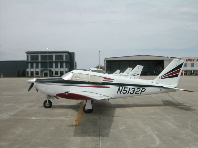 Piper PA-24 Comanche (N5132P) - Just arrived from KFCM and is parked at Indy Aero.