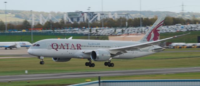 Boeing 787-8 (A7-BCK) - FROM FREEPORT CARPARK