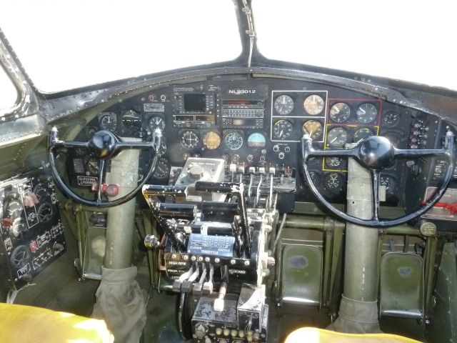 N93012 — - cockpit of 909.  You may note the current registration is plainly insight NL93012