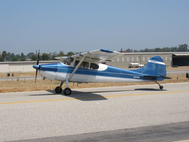 Cessna 170 (N2518D) - Taxiing to RWY 6