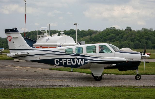 Beechcraft Bonanza (36) (C-FEUW) - Beech Bonanza at YRO on a Sunday afternoon