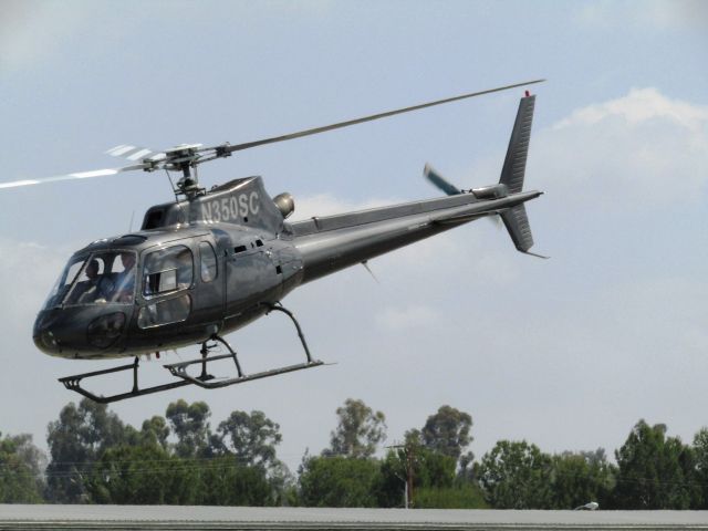 Eurocopter AS-350 AStar (N350SC) - AS 350 chopper selling helicopter rides during Fullerton Airport Day 5.13.2017.