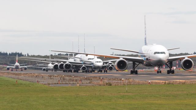 BOEING 777-300 (JA757A) - All Nippon Airways [NH/ANA] / Boeing 777-381br /Oct.13.2019 New Chitose Airport [CTS/RJCC] JAPAN