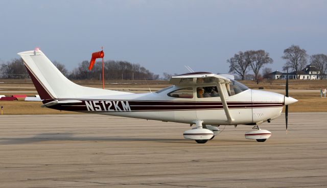 N512KM — - KSQI 9 March 2021br /This nice little 182 decided to drop in for a short time.br /Gary C. Orlando Photo