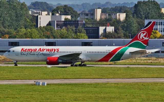 5Y-KQX — - kenya airways 767 5y-kqx at shannon 10/9/14.