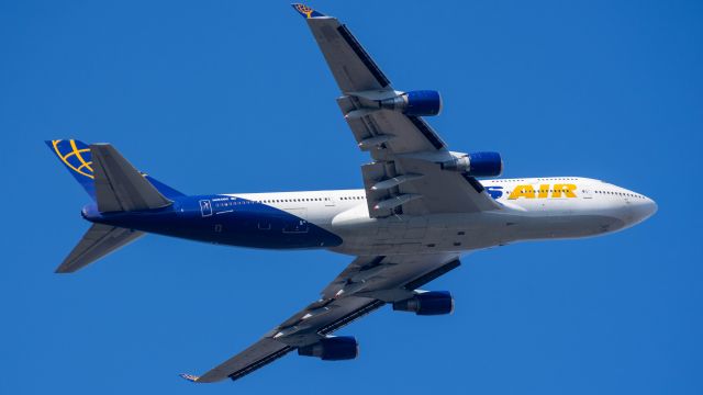 Boeing 747-400 (N464MC) - Aircraft chartered for U.S. Transporation Command from Atlas Air came to Poznan-Lawica(EPPO) airport from Frankfurt-Hahn(EDFH) airport with US Army soldiers. After short stop flew further to Bucharest. 