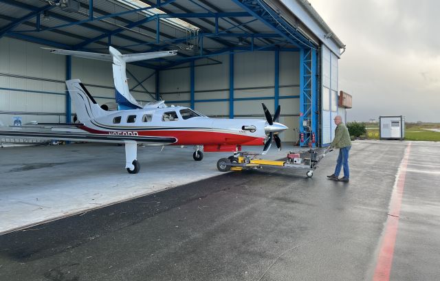 Piper Malibu Meridian (N350BR) - 09-APR-22. Ferry flight Germany to USA.