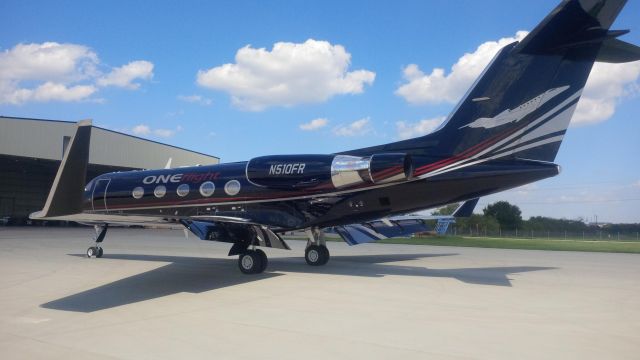 Gulfstream Aerospace Gulfstream 3 (N510FR) - One Flight Internationals all black Gulfstream G3.