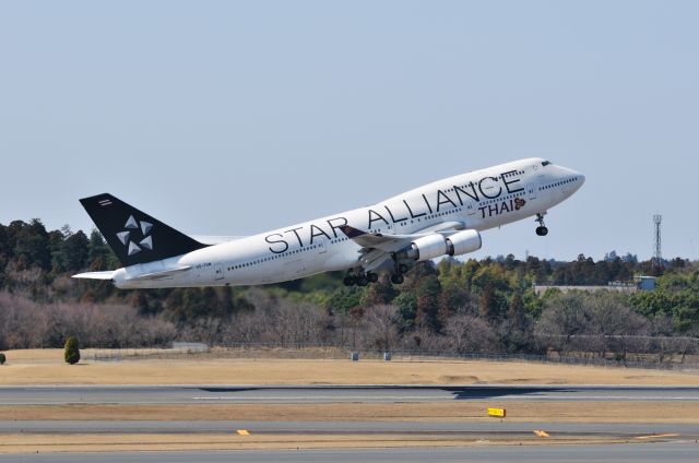 Boeing 747-400 (HS-TGW) - 2012/3/27