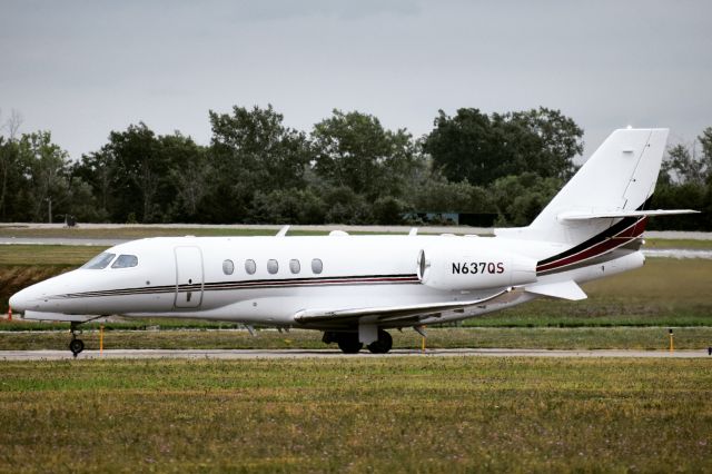 Cessna Citation Latitude (N637QS) - 2019 Citation Latitude opby NetJetsbr /Operating as EJA637 from North Kingstown RI (OQU) to Buffalo NY (BUF) on August 26th 2020
