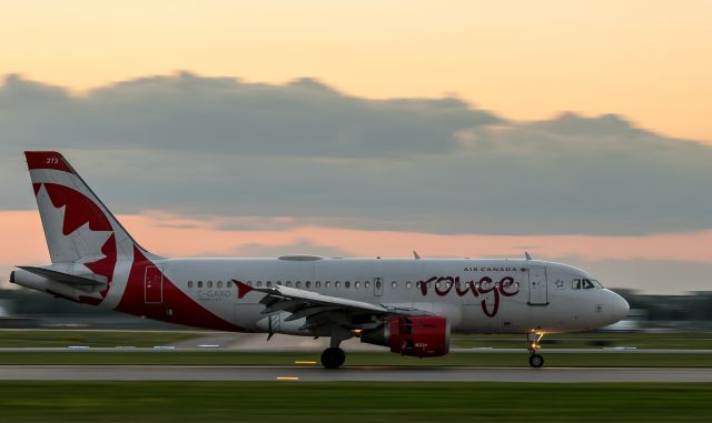Airbus A319 (C-GARO)