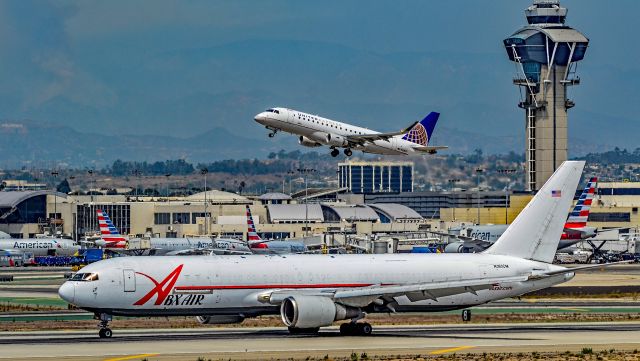 BOEING 767-300 (N363CM) - N363CM ABX Air Boeing 767-338(ER)(BDSF) s/n 24853 - Delivered July 1990br /Delivered to ABX Air August 2012 br /br /Los Angeles International Airport (IATA: LAX, ICAO: KLAX, FAA LID: LAX)br /Photo: TDelCorobr /September 2, 2017