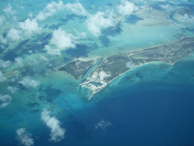 Cessna Caravan — - The island of Chub Cay, Chub Cay Marina. Berry Islands Bahamas