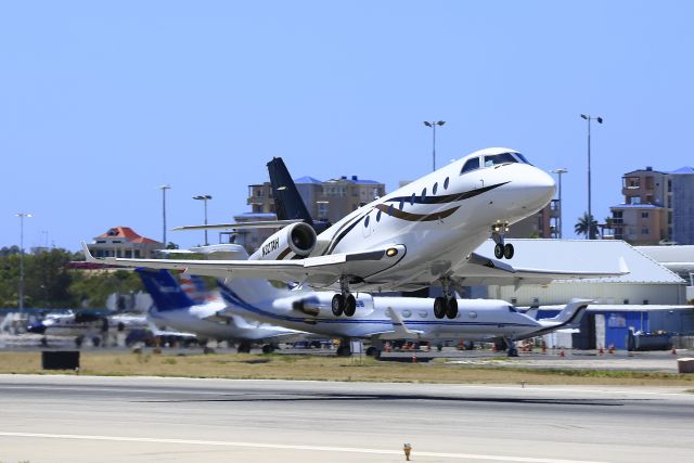 IAI Gulfstream G200 (EDG327) - JetEDGE departing TNCM