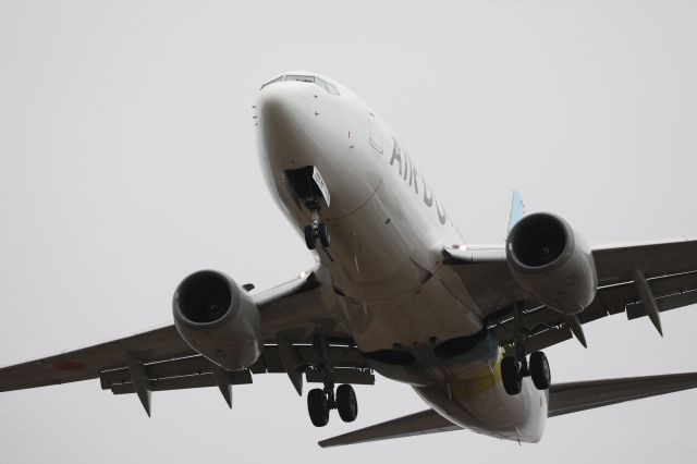 Boeing 737-700 (JA16AN) - 19 April 2017:HND-HKD.