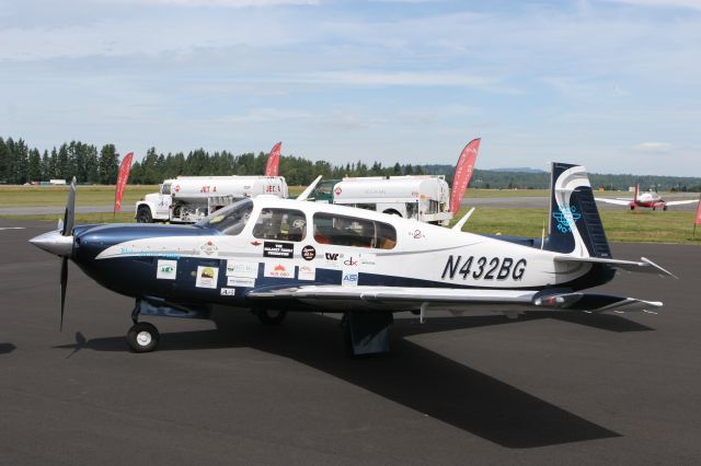 Mooney M-20 (N432BG) - Aircraft used by Jack Wiegand to break the world record and become the youngest person to fly solo around the world