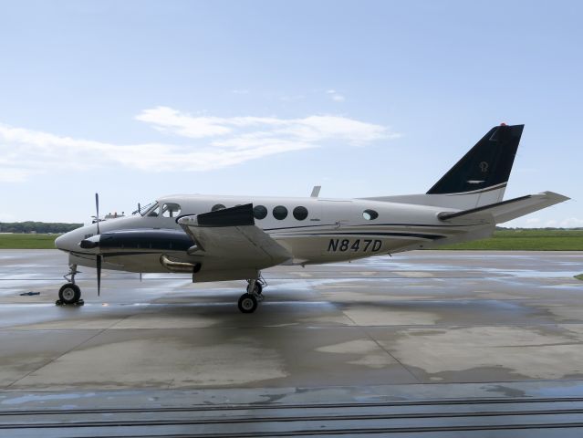 Beechcraft King Air 100 (VTE847) - This fine King Air B100 is available for charter in the Northeast from CFM Corporate Flight Management. ARG/US Platinum.