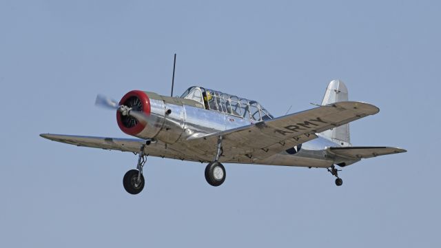 VULTEE Valiant (N59840) - Departing AirVenture on 36L