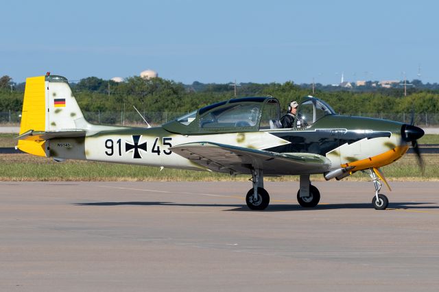 N9145 — - A beautiful Focke-Wulf FWP.149D taxiing in at Abilene Regional. Tragically, this pilot and his aircraft were lost July 4th, 2021 near Killeen, TX. 