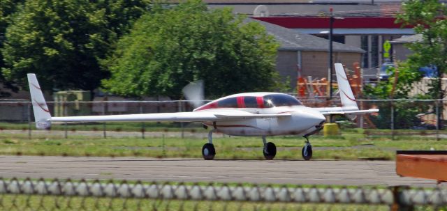 VELOCITY Velocity (N301EF) - LINDEN AIRPORT-LINDEN, NEW JERSEY, USA-JULY 07, 2023: Seen by RF taking off at approximately 1405 hours for a short flight to Somerville, New Jersey, was this single engine Velocity SE.