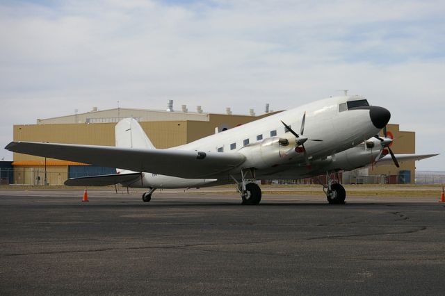 Douglas DC-3 (N882TP) - Formerly based in South Africa as ZS-MAP, this aircraft now belongs to the National Test Pilots School based in Mojave,CA.