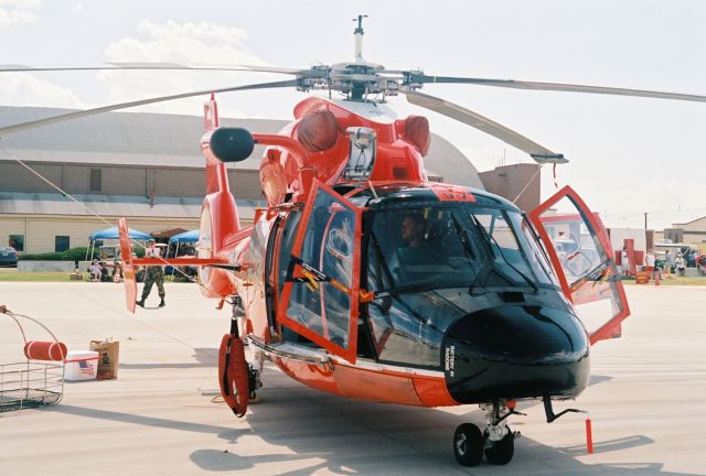 Aerospatiale Dauphin 2 (SA-365C) (USCG6597) - Barksdale AFB - 2005 Airshow, HH-65B Dolphin from USCG Aviation Training Center Mobile.br /This aircraft, s/n 6597, is now HH-65C assigned to USCG Station Port Angeles.