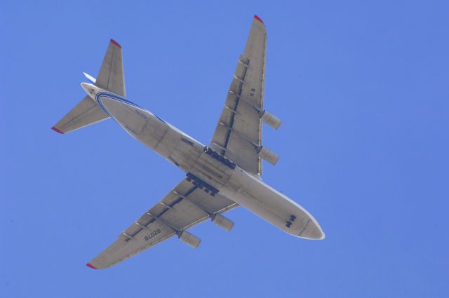 Antonov An-124 Ruslan (RA-82078) - Passed over my house in Riverside, CA while inbound for San Bernardino International