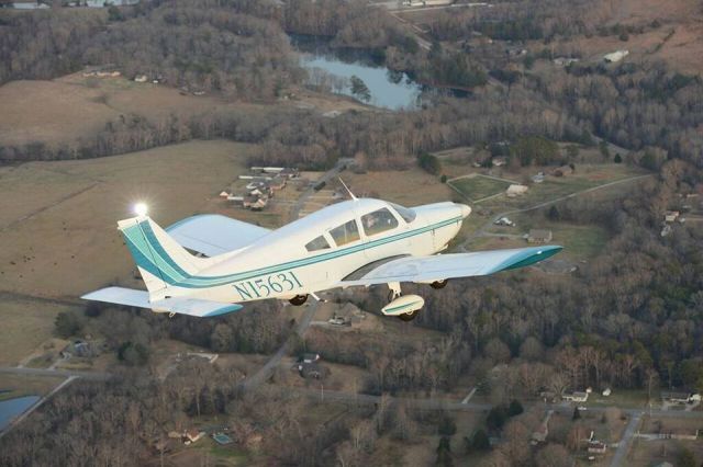 Piper Cherokee (N15631) - Air to Air with N418DK on 12/26/17br /Photo Credit: David Knies