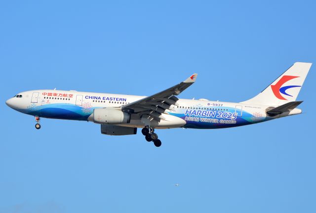 Airbus A330-200 (B-5937) - Harbin 2025 Asian Winter Games livery.