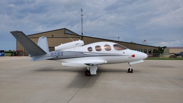 Cirrus Vision SF50 (N5MW) - 7-18-2020