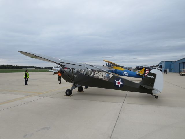 Cessna 152 (N52354) - Aeronca L-3B at Elkhart, In 2015