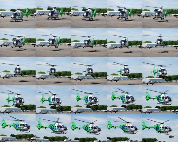 N135CM — - A collage of MedFlight departing KOSU 5/15/10