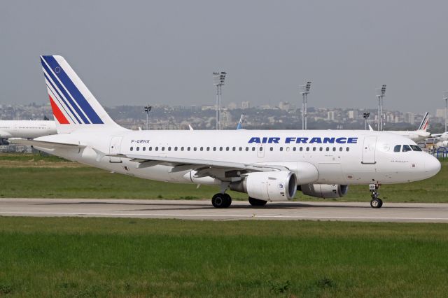 Airbus A319 (F-GRHX)