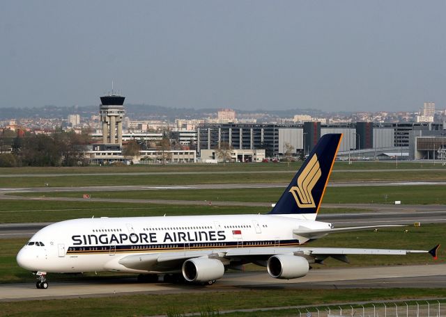 Airbus A380-800 (SV-SKQ) - Airbus A380, Toulouse Blagnac Airport (LFBO-TLS)