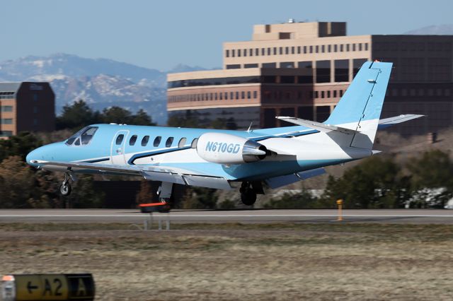 Cessna Citation V (N610GD) - Saturday, March 27, 2021 at 9:24 AM