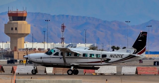 Cessna Caravan (N22TE) - N22TE Cessna 208B Grand Caravan s/n 208B1266 - North Las Vegas Airport  KVGTbr /Photo: TDelCorobr /January 31, 2025