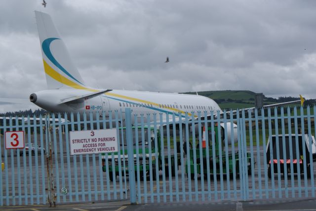 Airbus A319 (HB-IPO) - Untitled (Comlux Aviation) at Kerry International Airport 29-08-2088