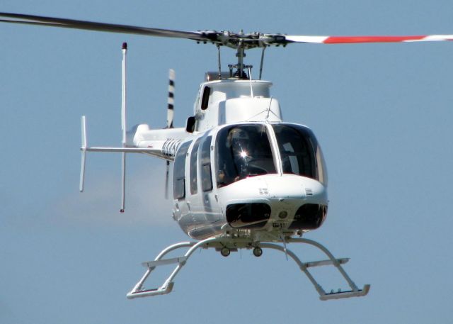 Bell 407 (N445MT) - Departing Metro Aviation/Downtown Shreveport.