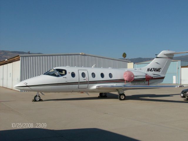 Beechcraft Beechjet (N474ME) - HAWKER 400XP IN SANTA BARBARA CA