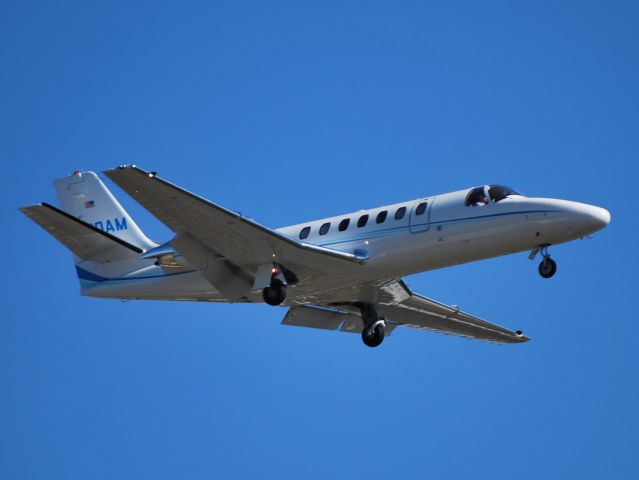 Cessna Citation V (N430AM) - ALICE AIR LLC (Alice Manufacturing) on final for 23 - 10/11/12