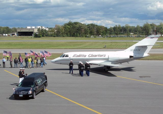 Dassault Falcon 20 (N192CK) - Pay respect and honor a fallen hero.