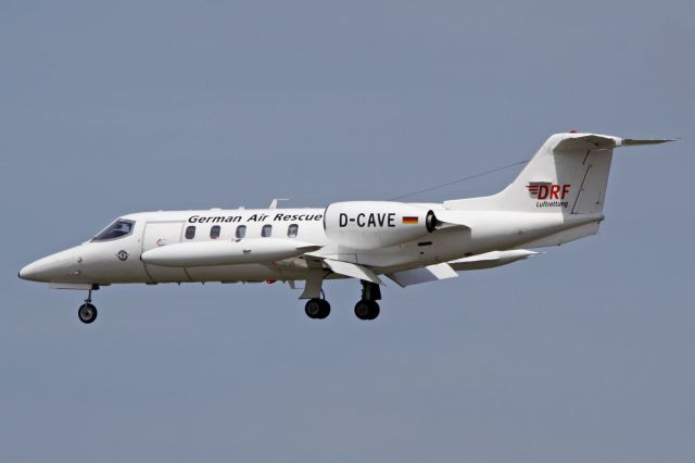 Learjet 35 (D-CAVE) - Deutsche Rettungsflugwacht DRF - AMB