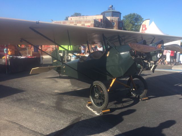 NX1929F — - Air show at Bowman Field in Louisville, KY, standing on tarmac.  Did not get identification on plane.  I was especially interested in the tail wheel controls.