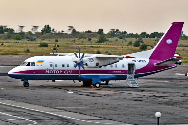 Antonov An-140 (UR-14005) - The only operating An-140 around