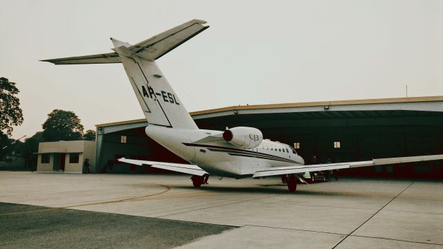 AP-ESL — - At hanger of Skyways Aviation. Owner Etihad Sugar Mills Pakistan