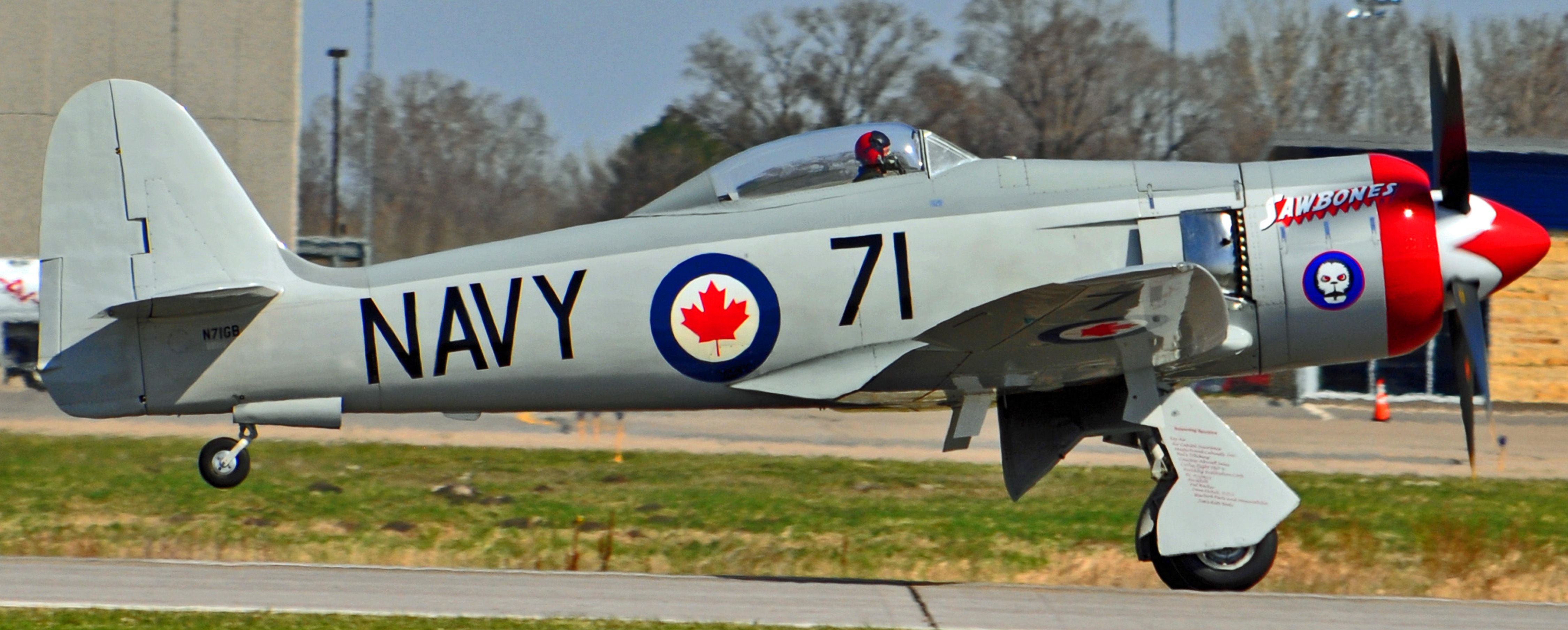 N71GB — - The sawbones race plane at Anoka Mn.