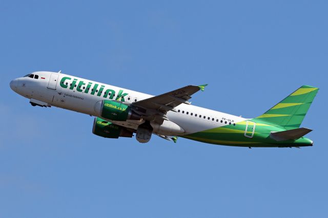 Airbus A320 (PK-GLR)