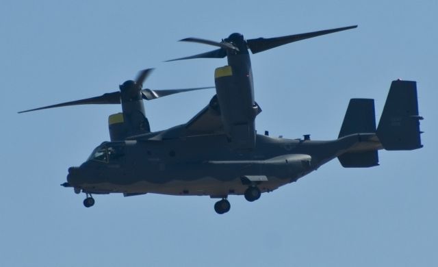 Bell V-22 Osprey (09-0045) - Air Force CV-22 during flight at Rick Husband Intl Airport in Amarillo, TX.