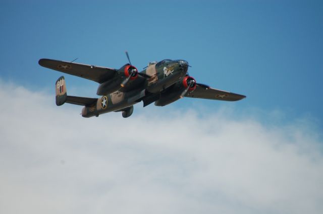 North American TB-25 Mitchell (CAF) - Yellow Rose -Bomb bay doors open